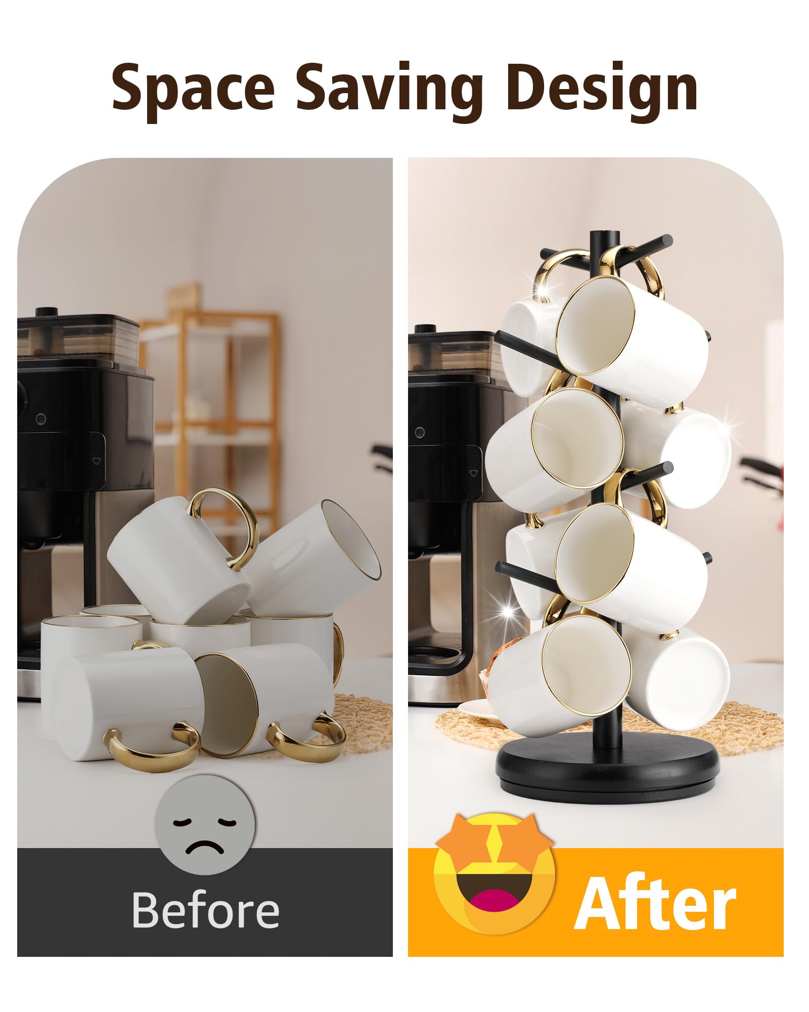 Lorbro space-saving design maximizes countertop real estate