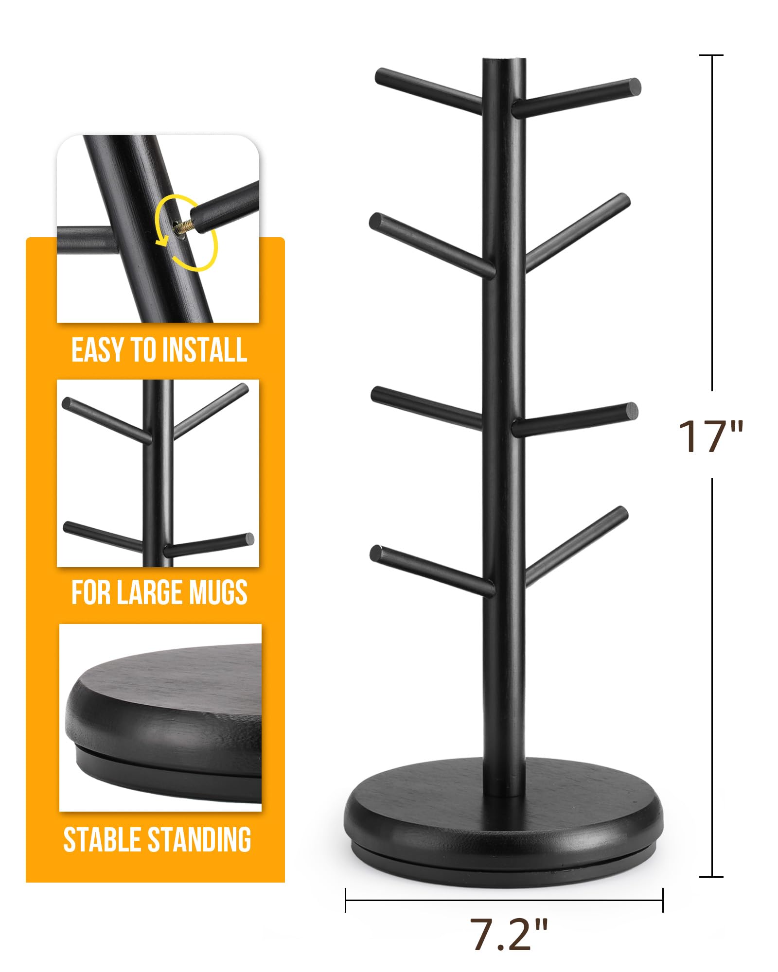 Lorbro durable wood construction with smooth finish