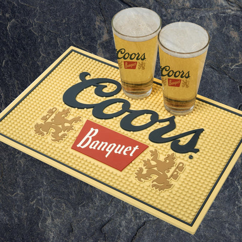 LORD'S ROCKS Bar mat fits home bars and coffee stations.
