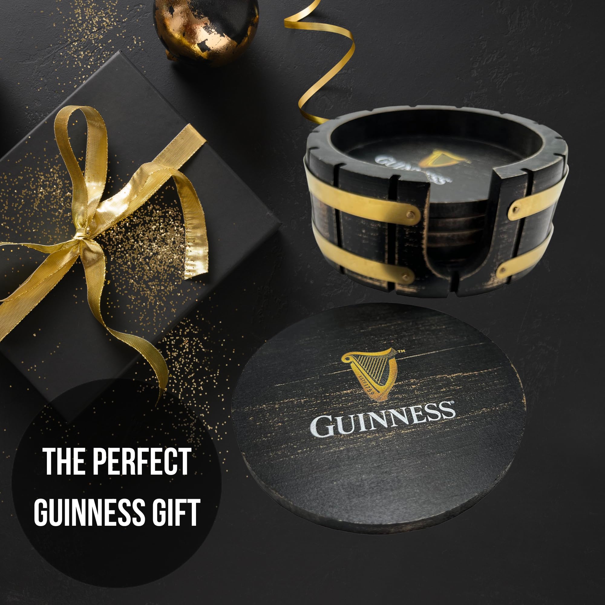 Coasters protect surfaces from moisture and heat without clashing with décor.