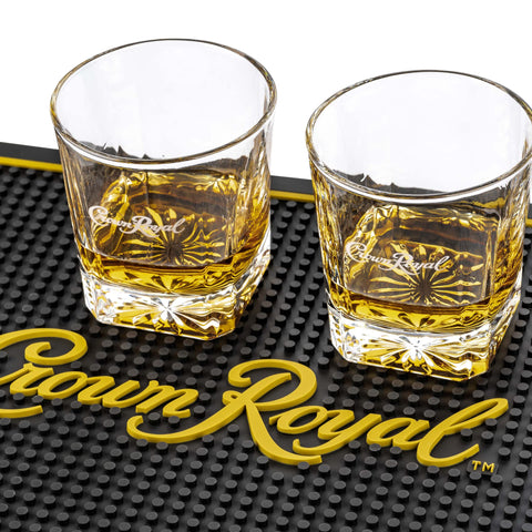 LORD'S ROCKS whiskey setup on the bar ready for tasting