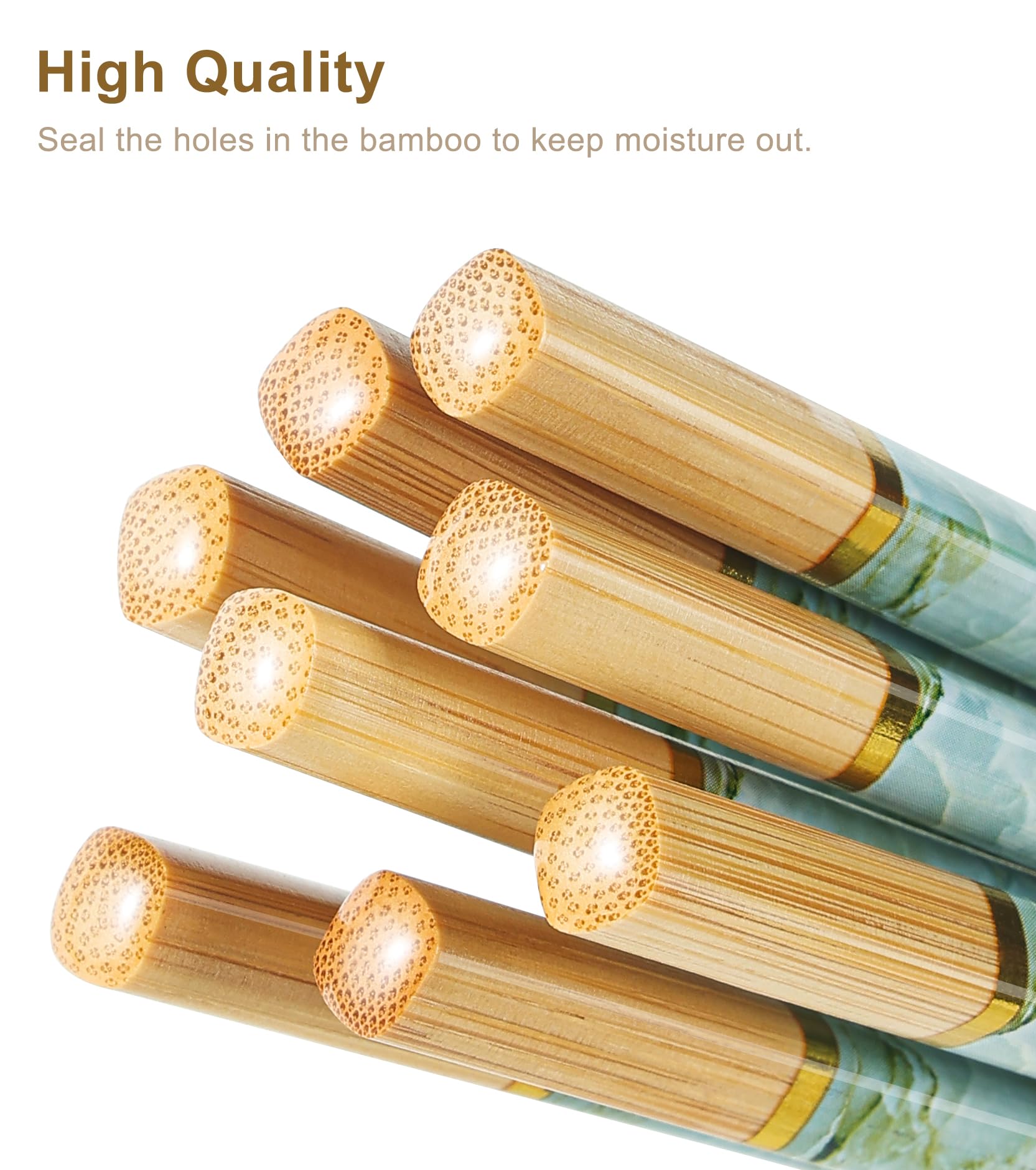 LOROTOCO washable and reusable wooden chopsticks for everyday meals