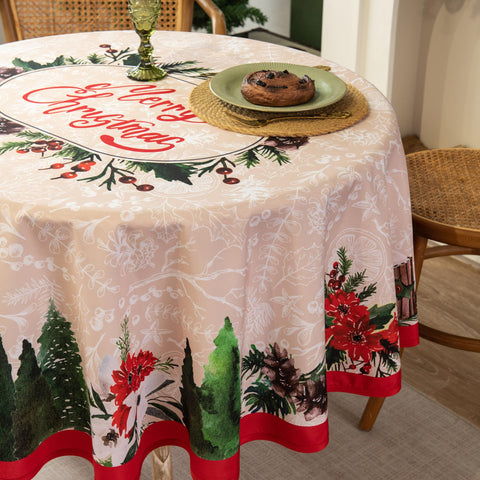 LOSIVISHE stain-resistant fabric allows easy cleaning after festive dinners.