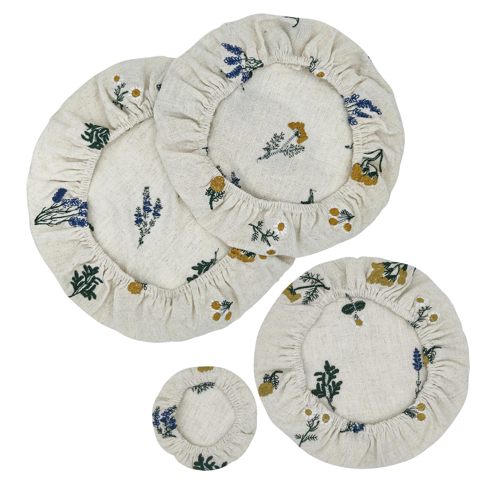 Lospara washable bowl covers stay fresh after washing and reuse, reducing waste.