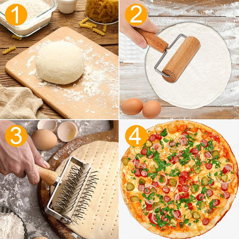 LOSYHU kitchen-baking-tool-set neatly organized for easy storage.