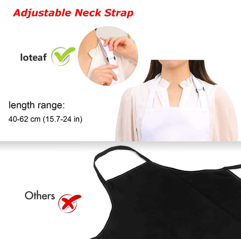 Loteaf chef apron multi-purpose use suitable for cooking, baking, gardening, and painting