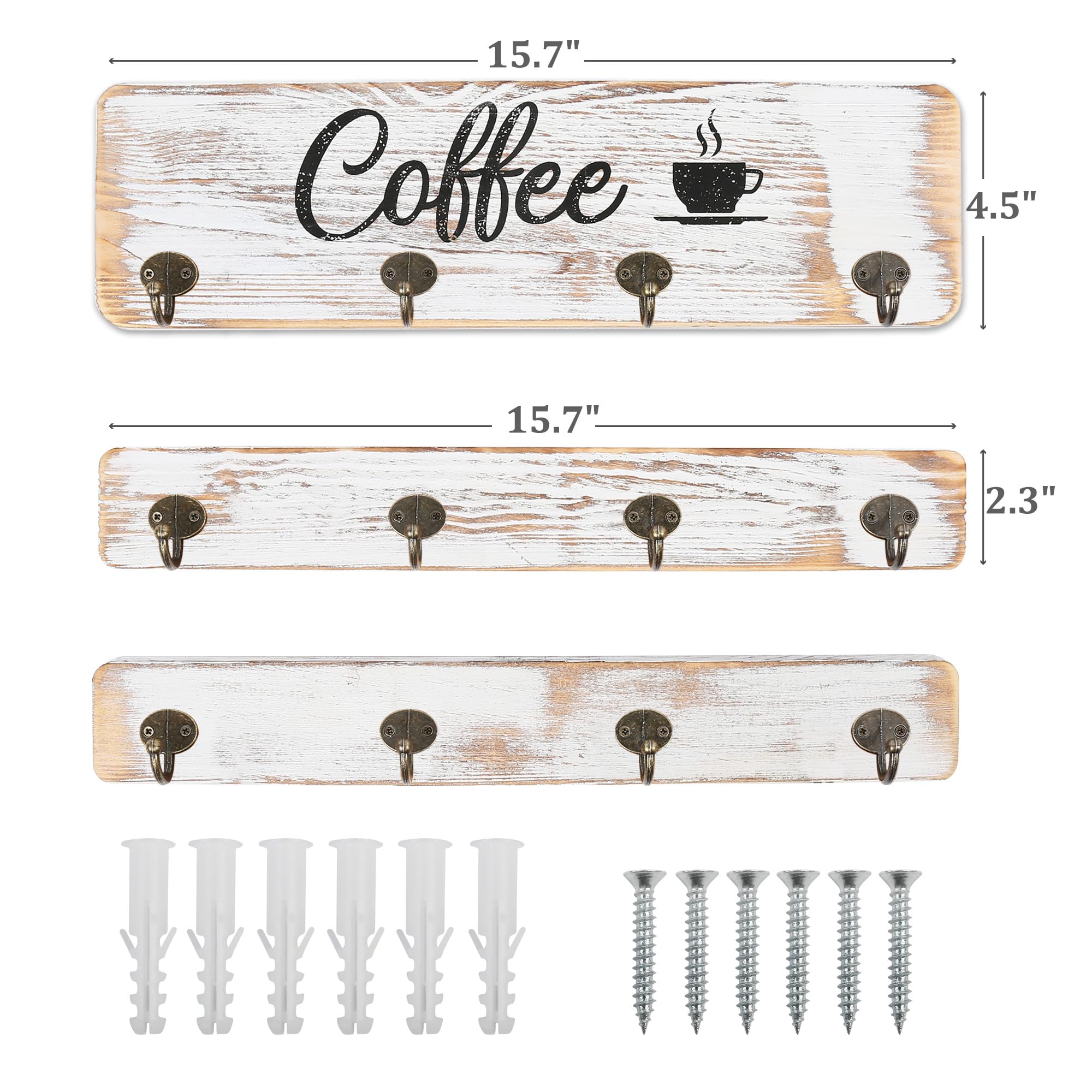 LotFancy 12-hook rack showcases versatile hanging options in compact spaces