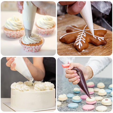 LotFancy hot and cold frosting compatibility for versatile decorating.