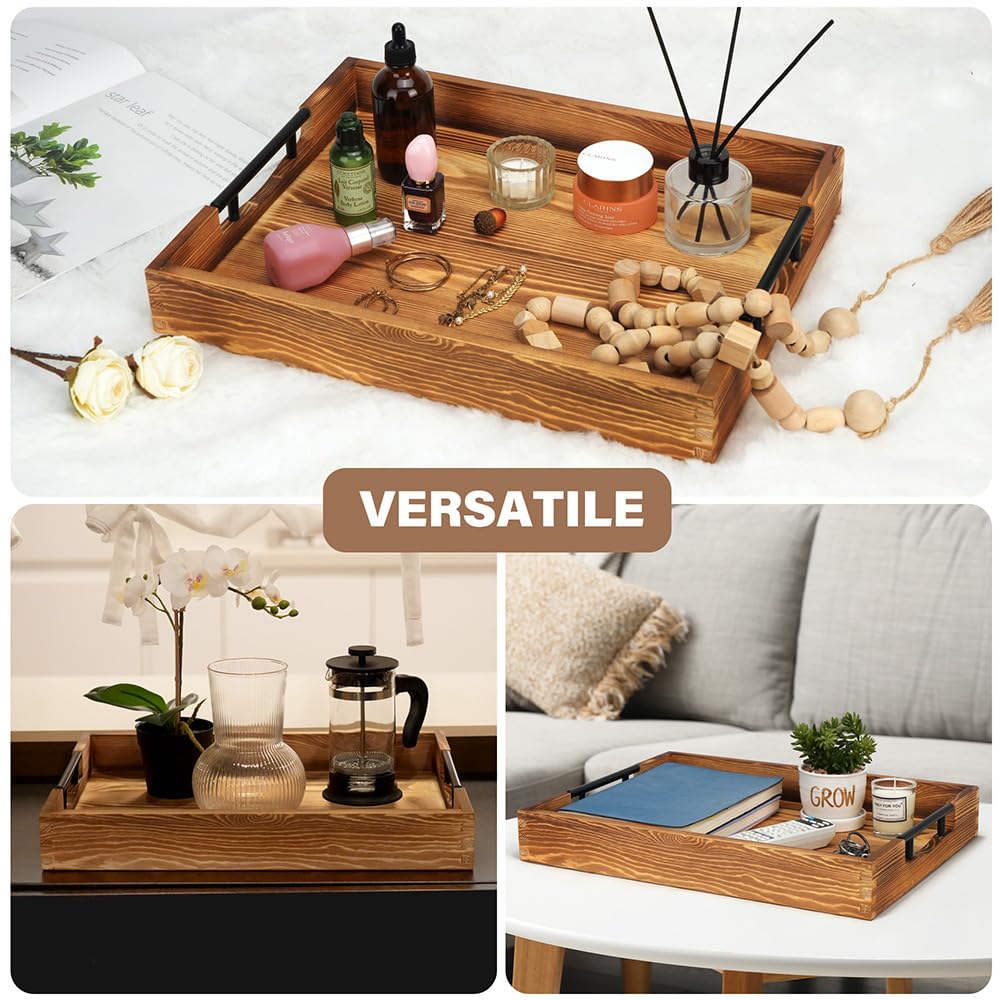 LotFancy large tray is lightweight and easy to pass during gatherings.