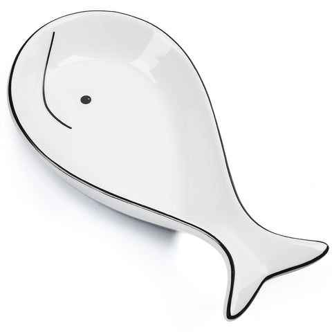 LotFancy whale-shaped spoon rest keeps counter clean and organized.