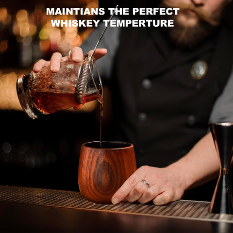 Lotnafee old-fashioned cocktail cups ideal for whiskey at home.
