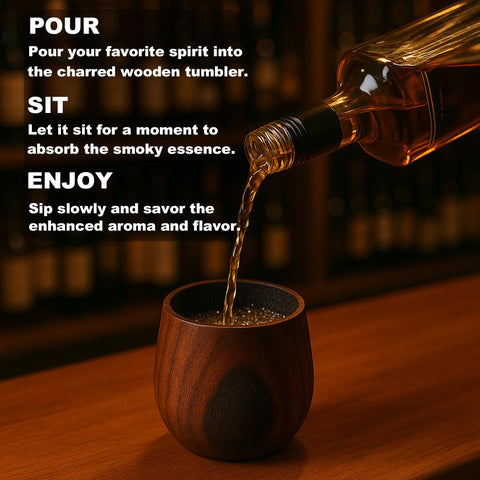 Lotnafee wood grain pattern highlights artisan craftsmanship.