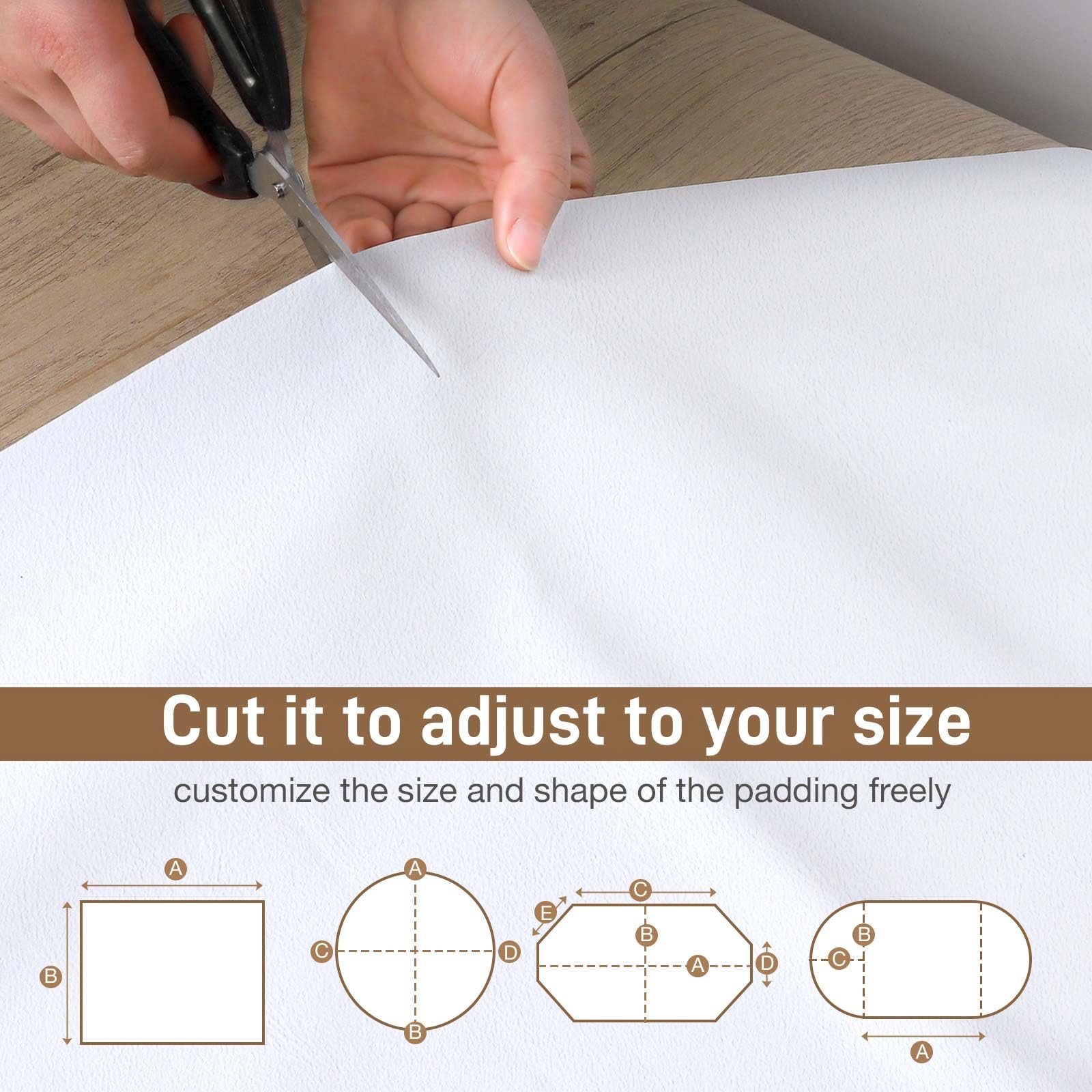 LotuFlor cut-to-fit design lets you tailor to any table shape