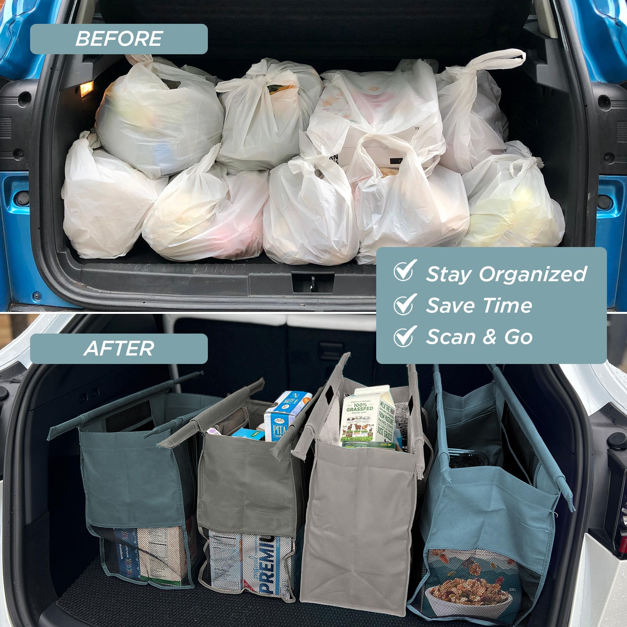Lotus heavy-duty bags withstand over 60 lb, ideal for big hauls.