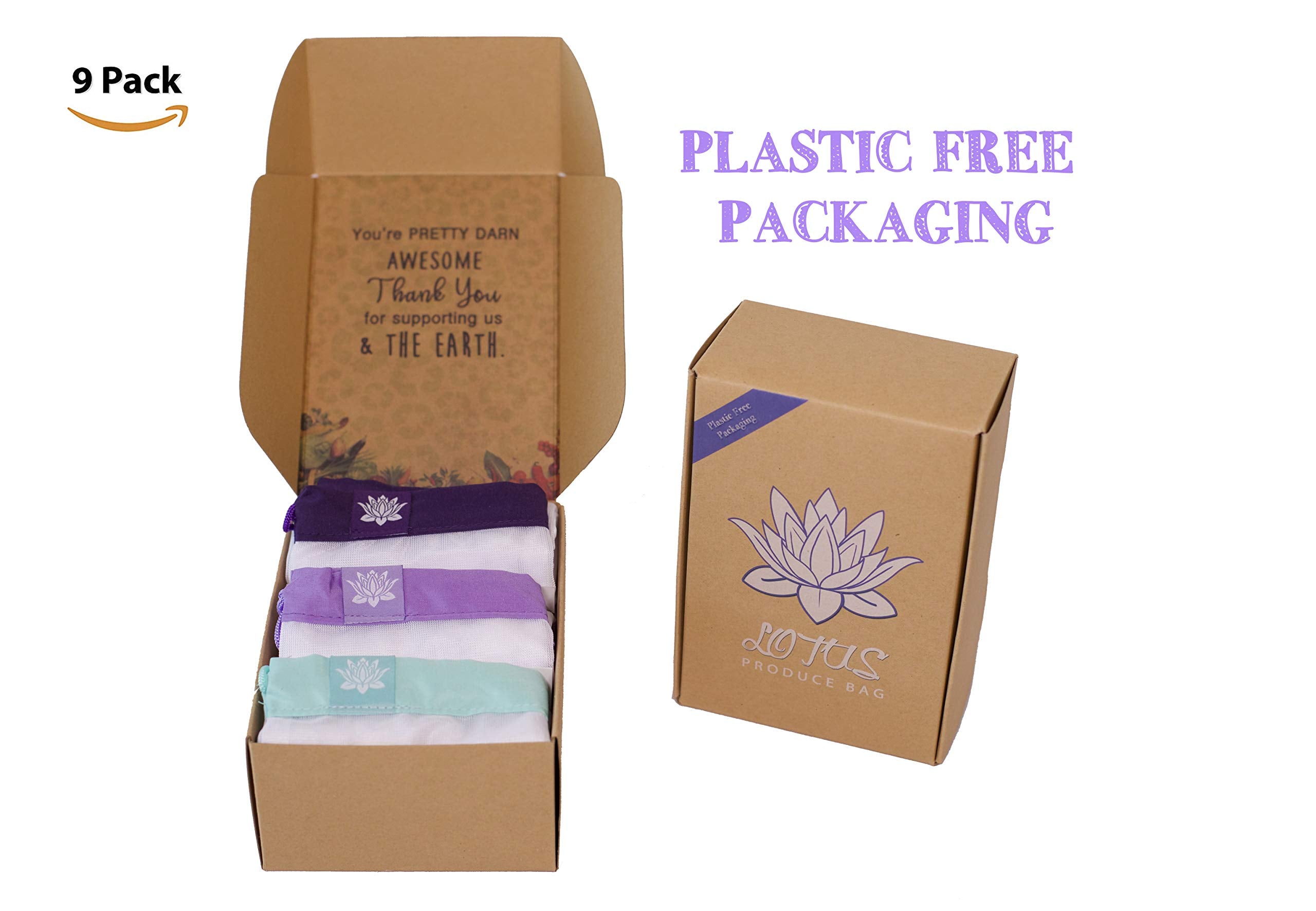 Lotus odor-resistant mesh bags ideal for long-lasting freshness.