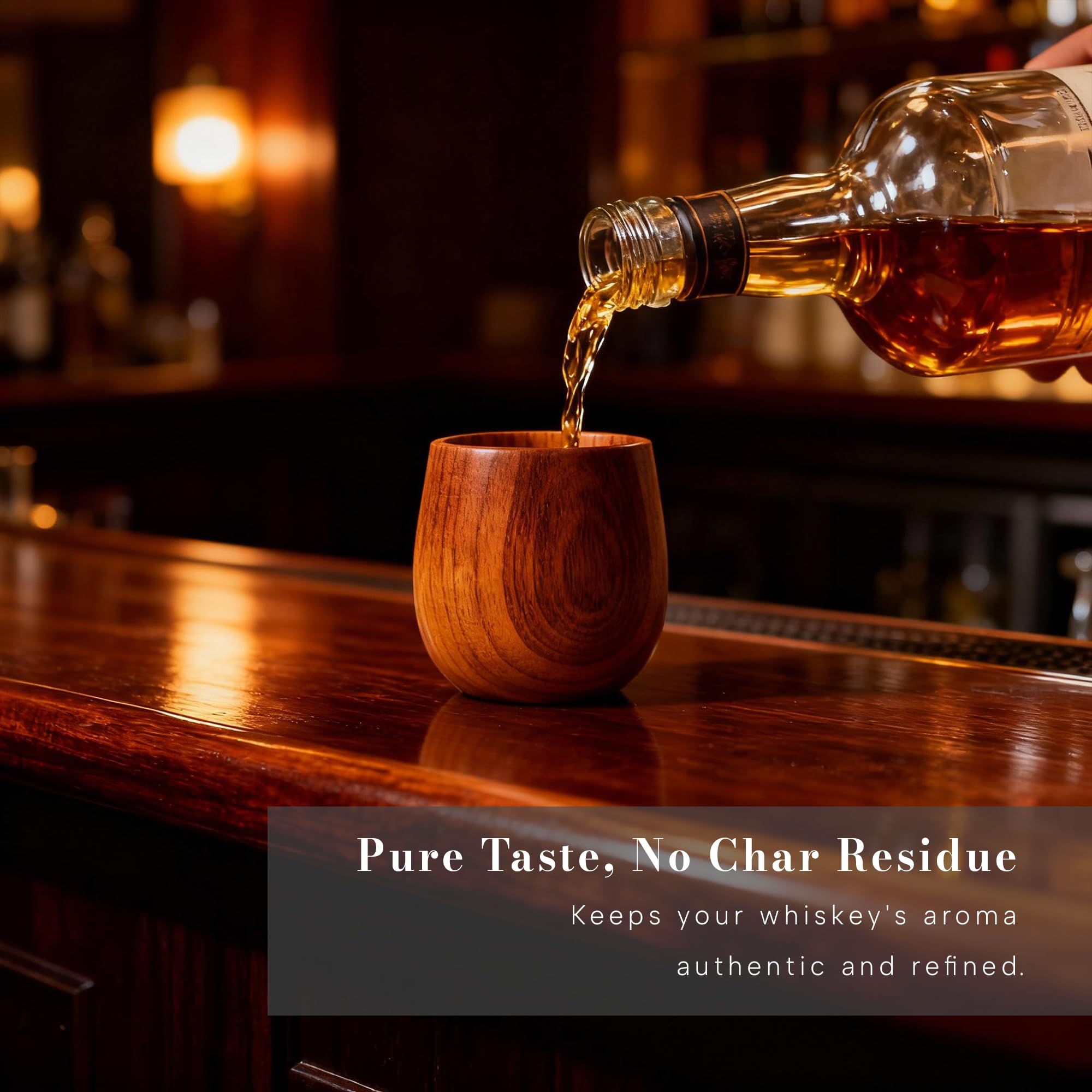 Lounbfun charred cups balance smoky aroma with subtle flavor