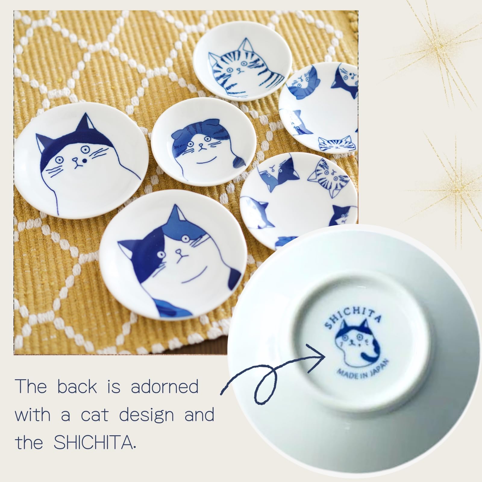 LOVE LOVE JAPAN compact plates celebrate cat lovers at casual dining.