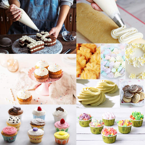 LoveBB disposable pastry bags, bulk pack for daily use and waste-free cleanup.