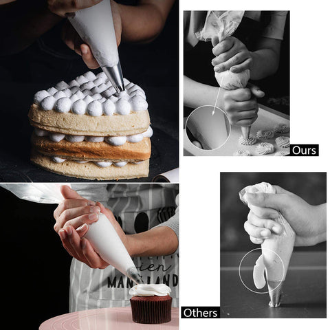 LoveBB frosting application with bags, perfect for macarons and pastries.