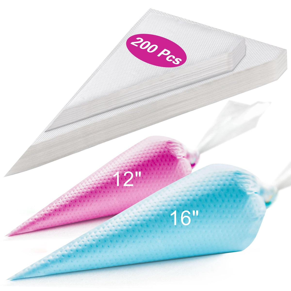 LoveBB thickened piping bags for a stronger grip and precise frosting