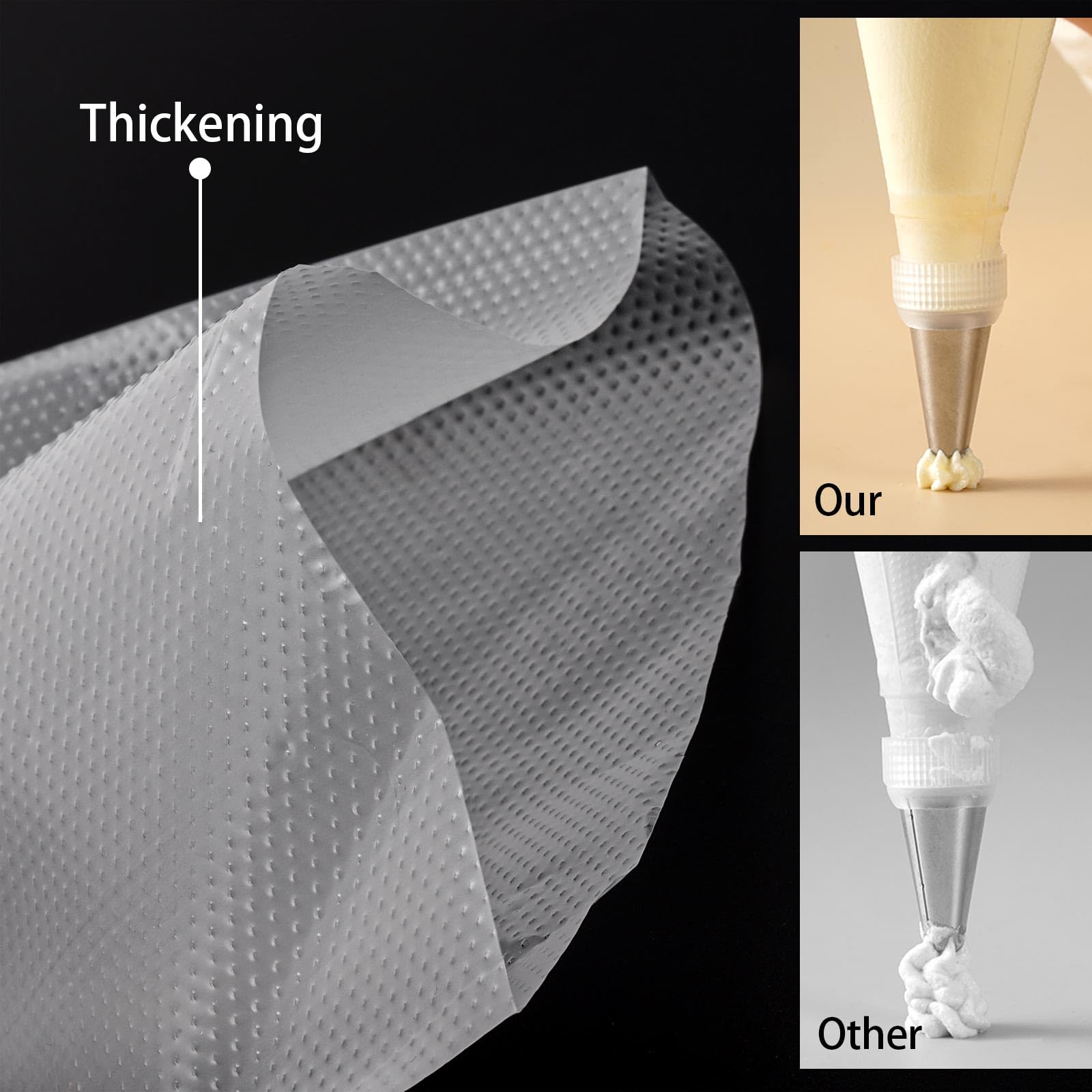 LoveBB 12 and 16 inch bags for versatile frosting applications