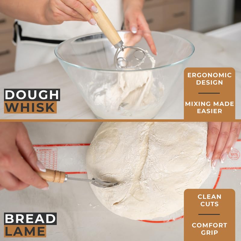 LoveHaven linen liners for breathable, non-stick proofing surfaces.