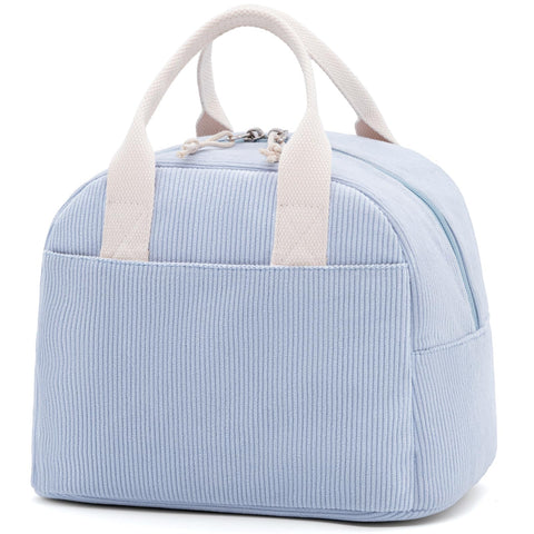 LOVELYWIND insulated lunch bag with aluminum lining keeps meals cool and fresh