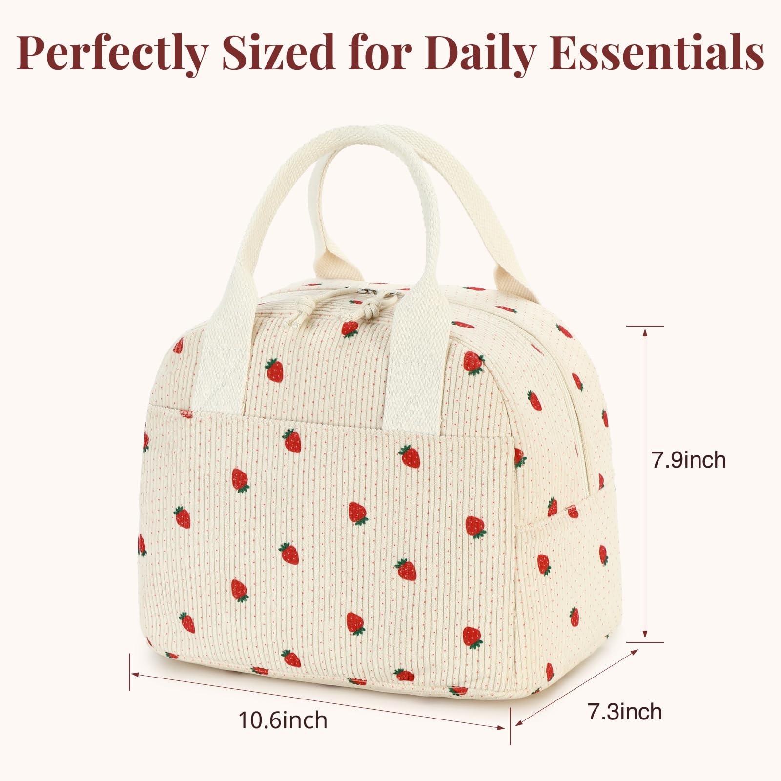 LOVELYWIND medium-size tote doubles as a cooler or carryall for versatility.