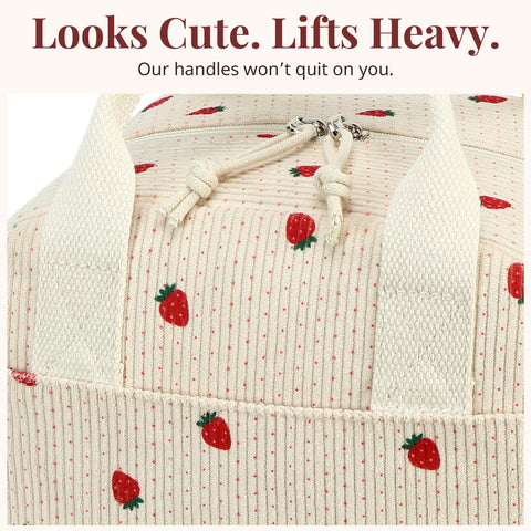 LOVELYWIND water-repellent exterior protects contents from light rain or splashes.