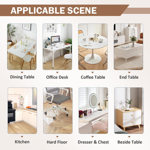 LovePads Waterproof Table Cover guards kitchen counters and desks from spills.