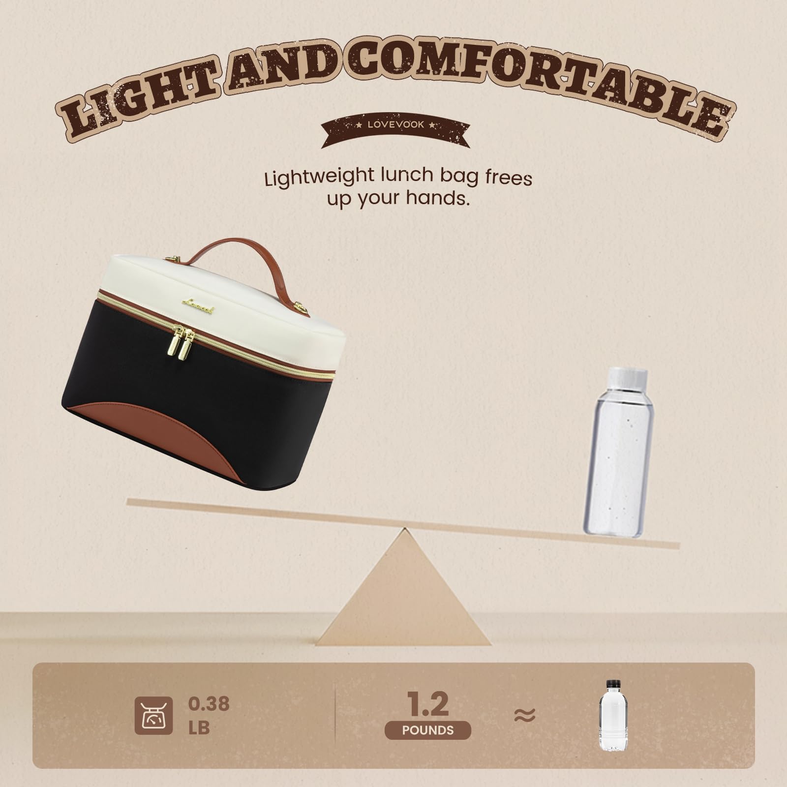 LOVEVOOK wipeable interior makes cleanup quick and easy