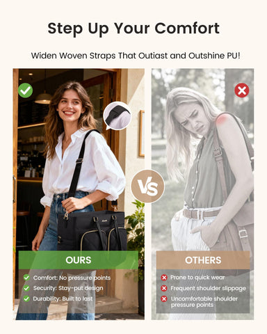 LOVEVOOK side pocket with cup holder for easy beverage access.