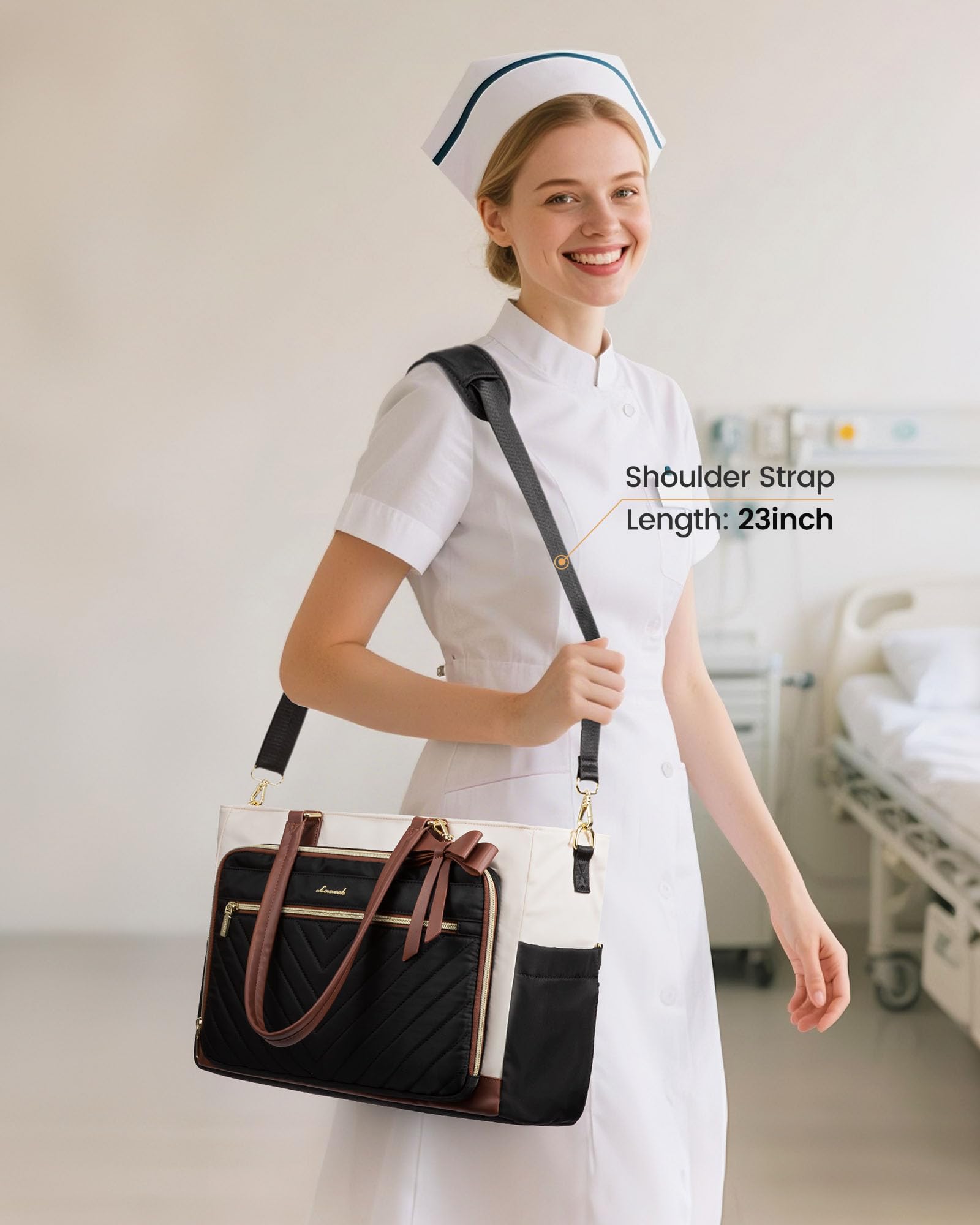 LOVEVOOK adjustable-strap-3way-carry offers handbag, crossbody, or shoulder use.
