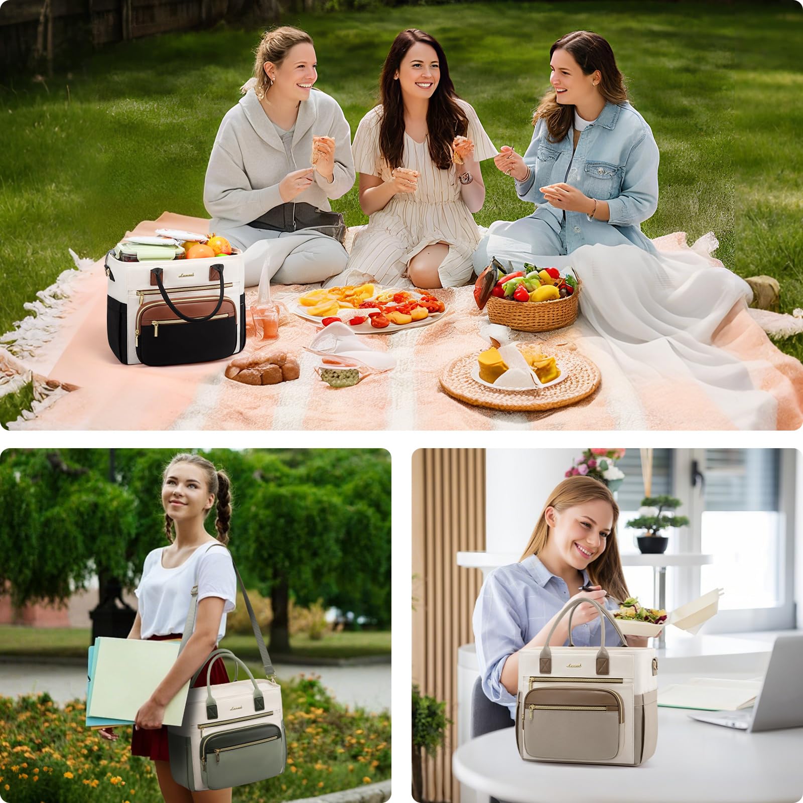 LOVEVOOK three-layer insulation keeps meals at the right temperature