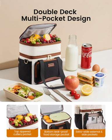 LOVEVOOK triple-proof lining prevents leaks and keeps contents clean.
