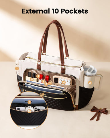 LOVEVOOK lunch-compartment is water-resistant and leakproof for busy days.