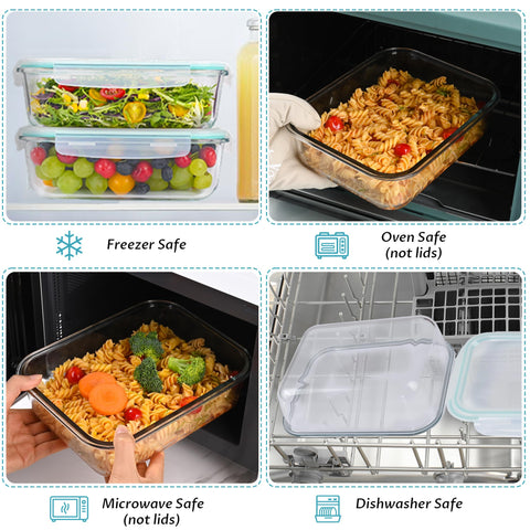 LOVYANXUE stackable design to save kitchen cabinet space.