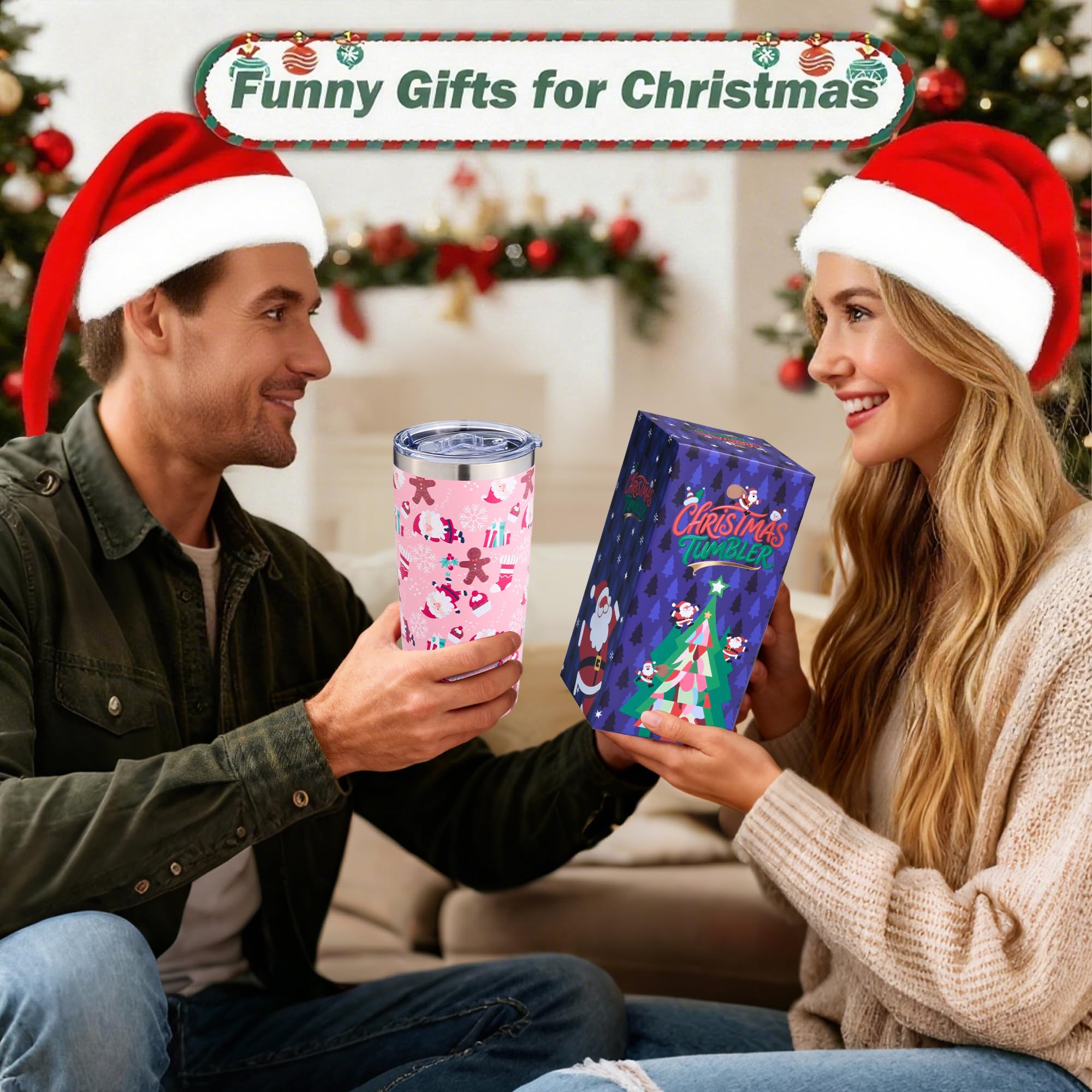 Lovydro Christmas tumbler gift-ready packaging suited for holiday gifting.