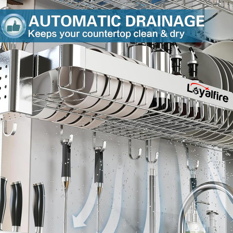 Loyalfire non-slip base keeps the rack steady during use