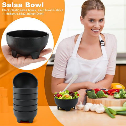 Loyanger salsa bowls made of food-grade material ensures safety