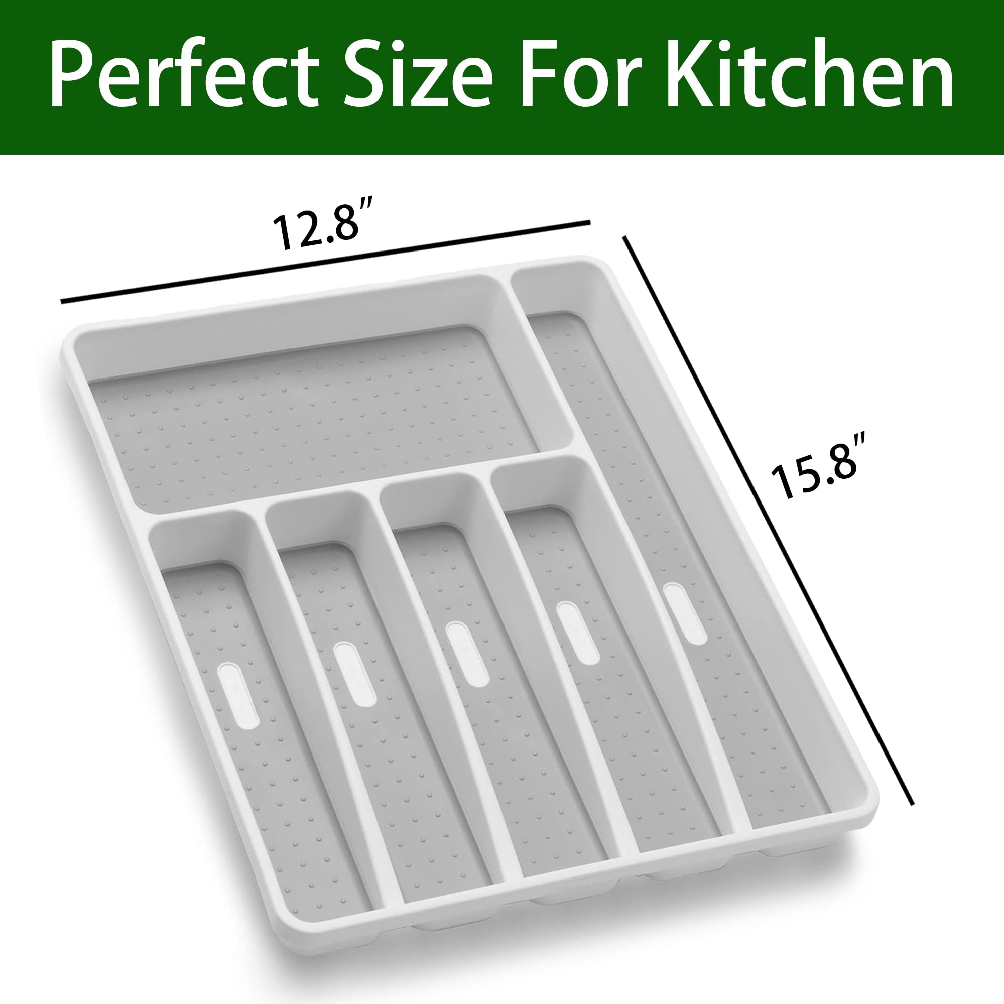 Loyareal soft-lined compartments protect utensils during daily use