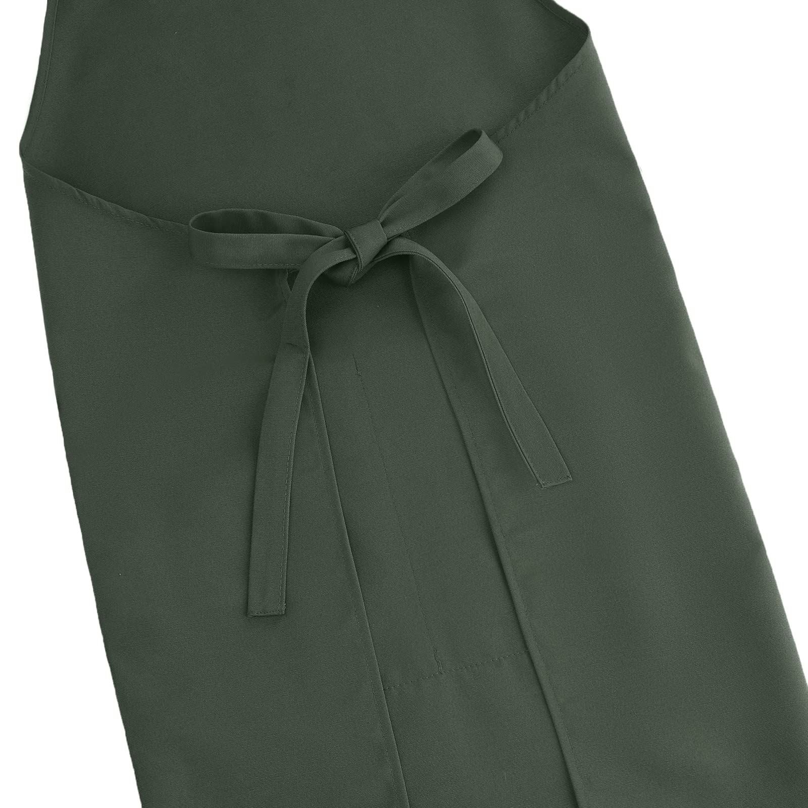 LOYGLIF apron provides knee-to-chest coverage to protect clothing.