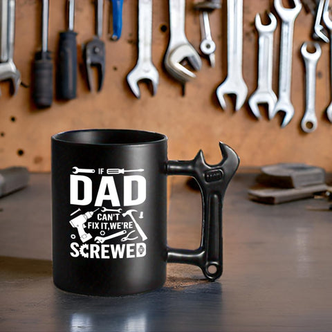 LOZACHE daily-use dad mug suitable for tea, coffee, and beverages.