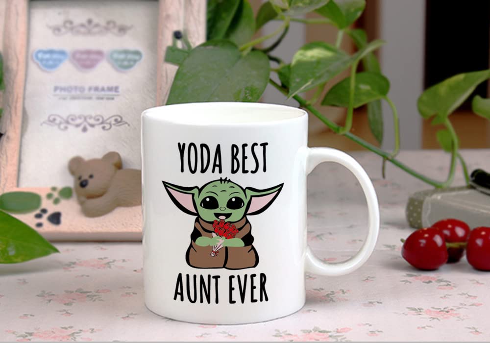LOZACHE Everyday aunt gift mug, a sweet token of appreciation.