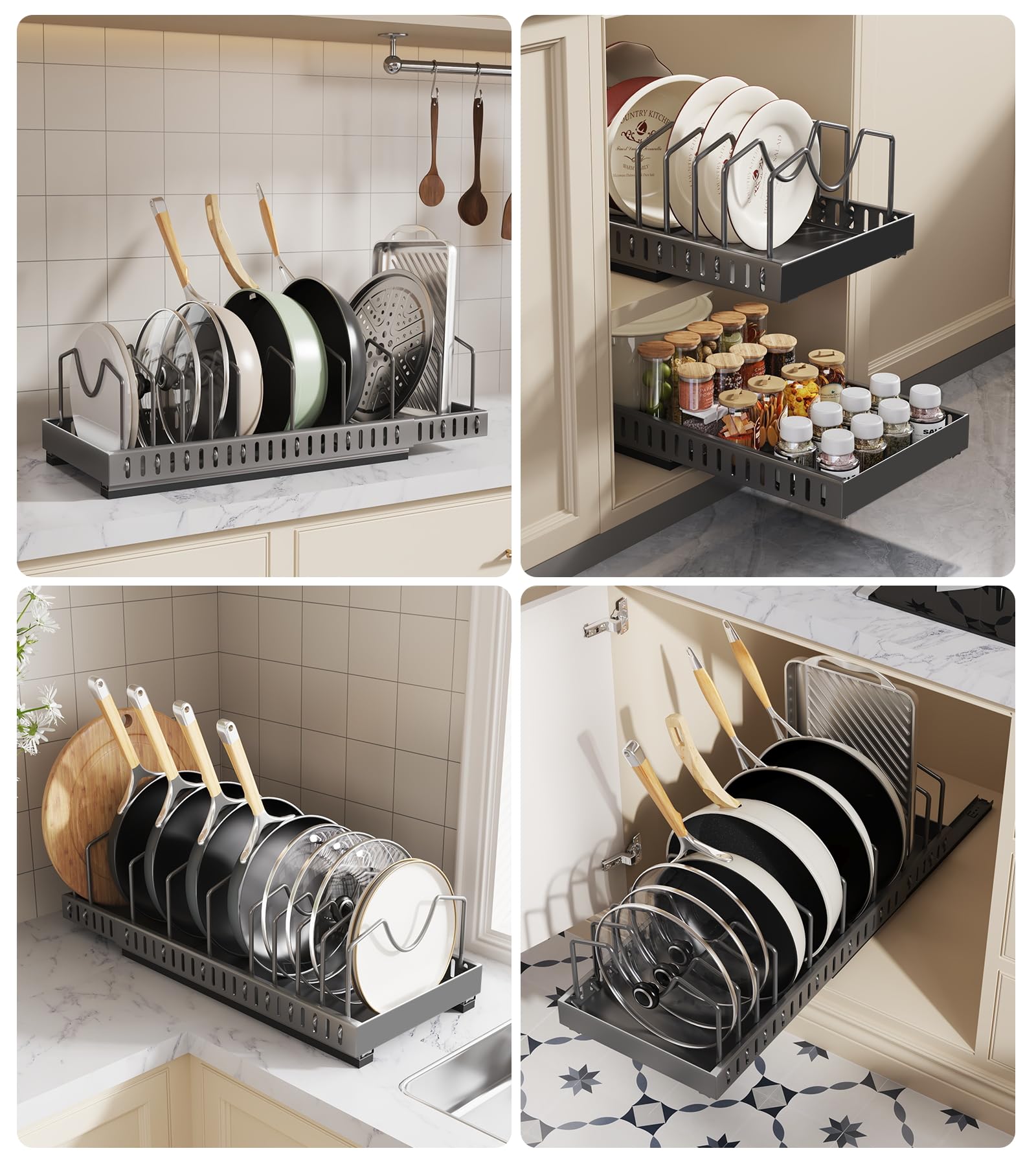 Lozovin raising pads aid framed cabinet compatibility for flush installation.