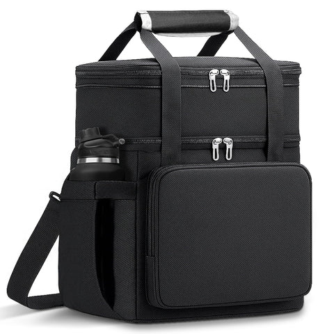 LRCXL lunchbox with large expandable capacity for full day meals on the go