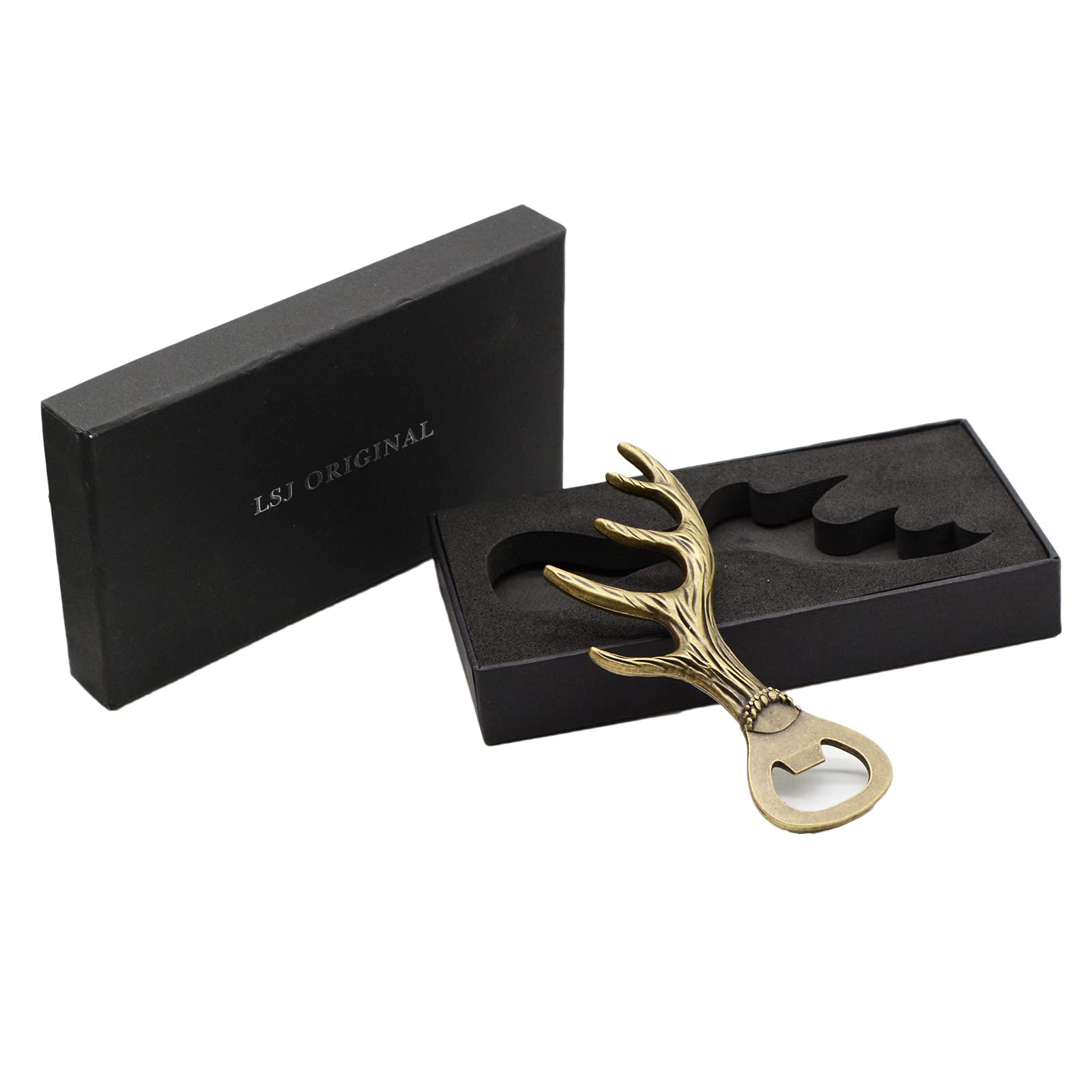 LSJ ORIGINAL 5.2 by 2 inch zinc opener in bronze finish