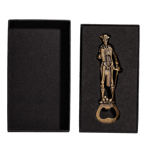 LSJ ORIGINAL zinc alloy skull opener with smooth grip for comfortable use