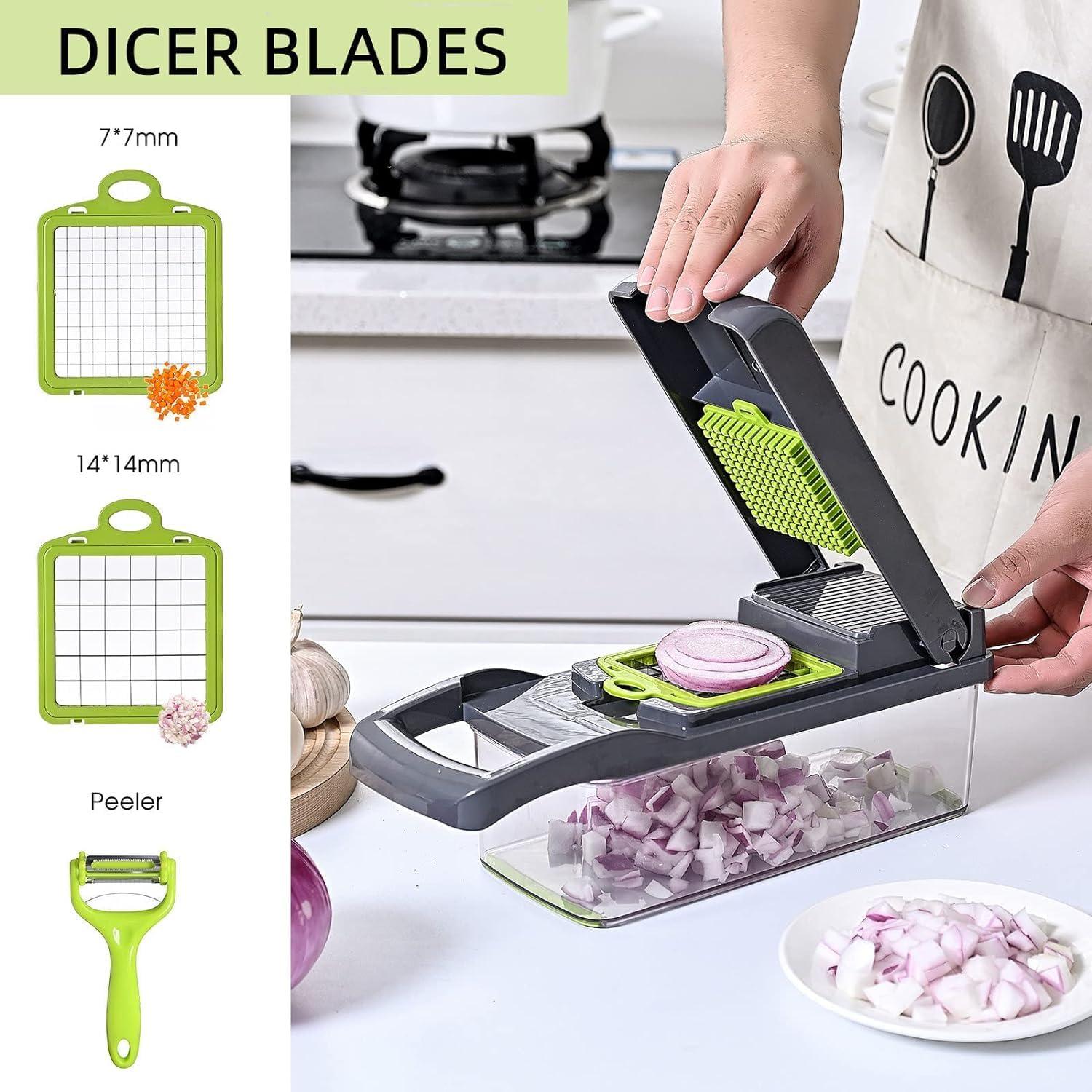 LSLCQW easy storage design fits small kitchens and reduces clutter