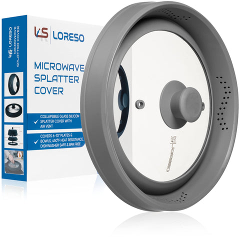 LSR LORESO collapsible silicone dome expands to fit 6–10 inch vessels